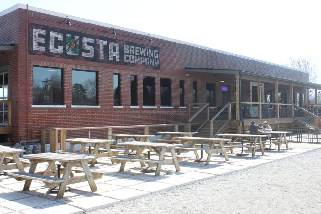 Front patio for events