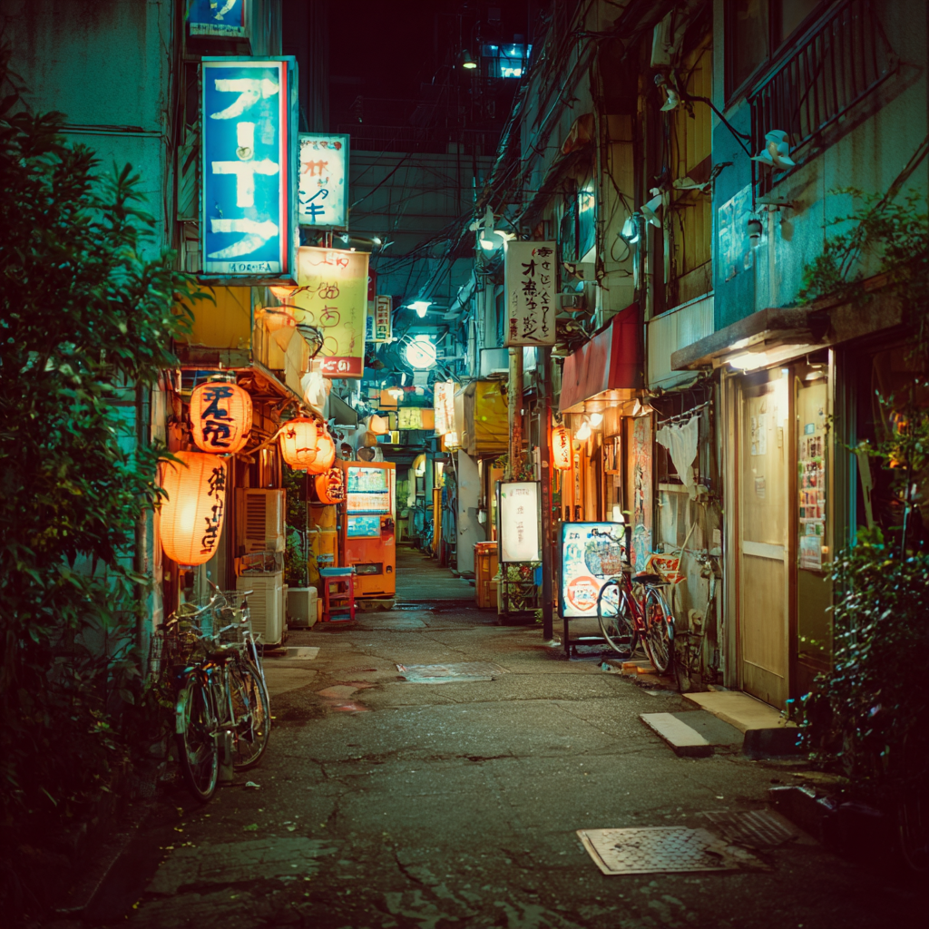 A street in Tokyo Japan