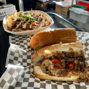 Gordingo's cheesesteak sandwich