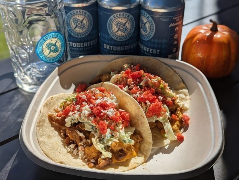 Ecusta Beer with Tacos