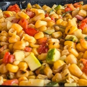 Roasted Poblano Corn Salad
